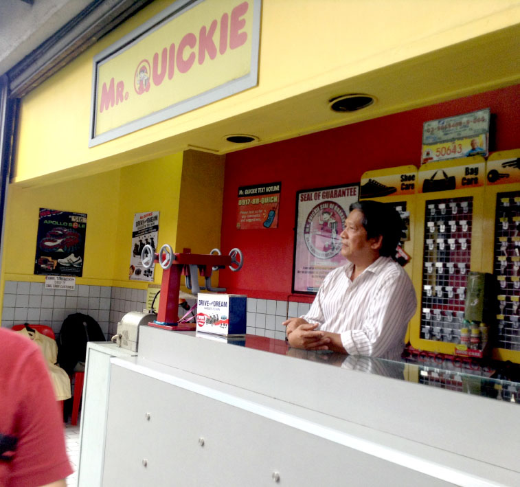 From shoe repairman to Mr. Quickie franchisee Mr Quickie