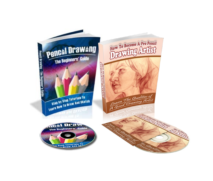 Pencil Drawing Guide Twin Product Pack MRR Download