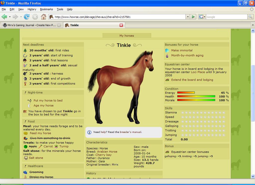 howrse card codes yalanpara
