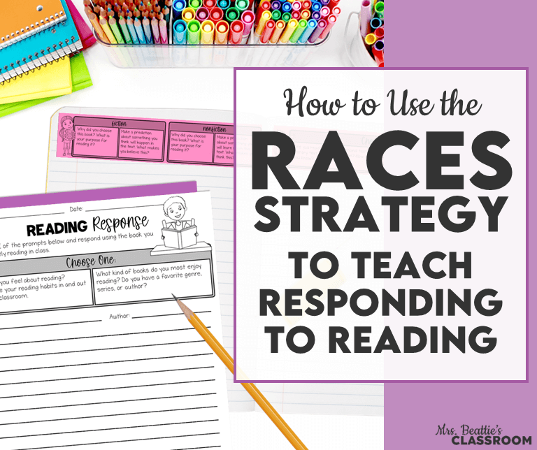 How to Use the RACES Strategy to Teach Responding to Reading Mrs