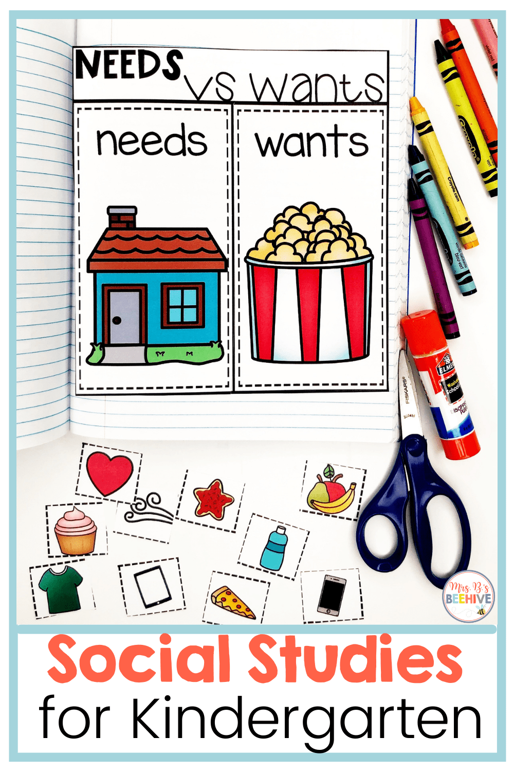 Kindergarten Social Studies Interactive Notebook Mrs. B’s Beehive