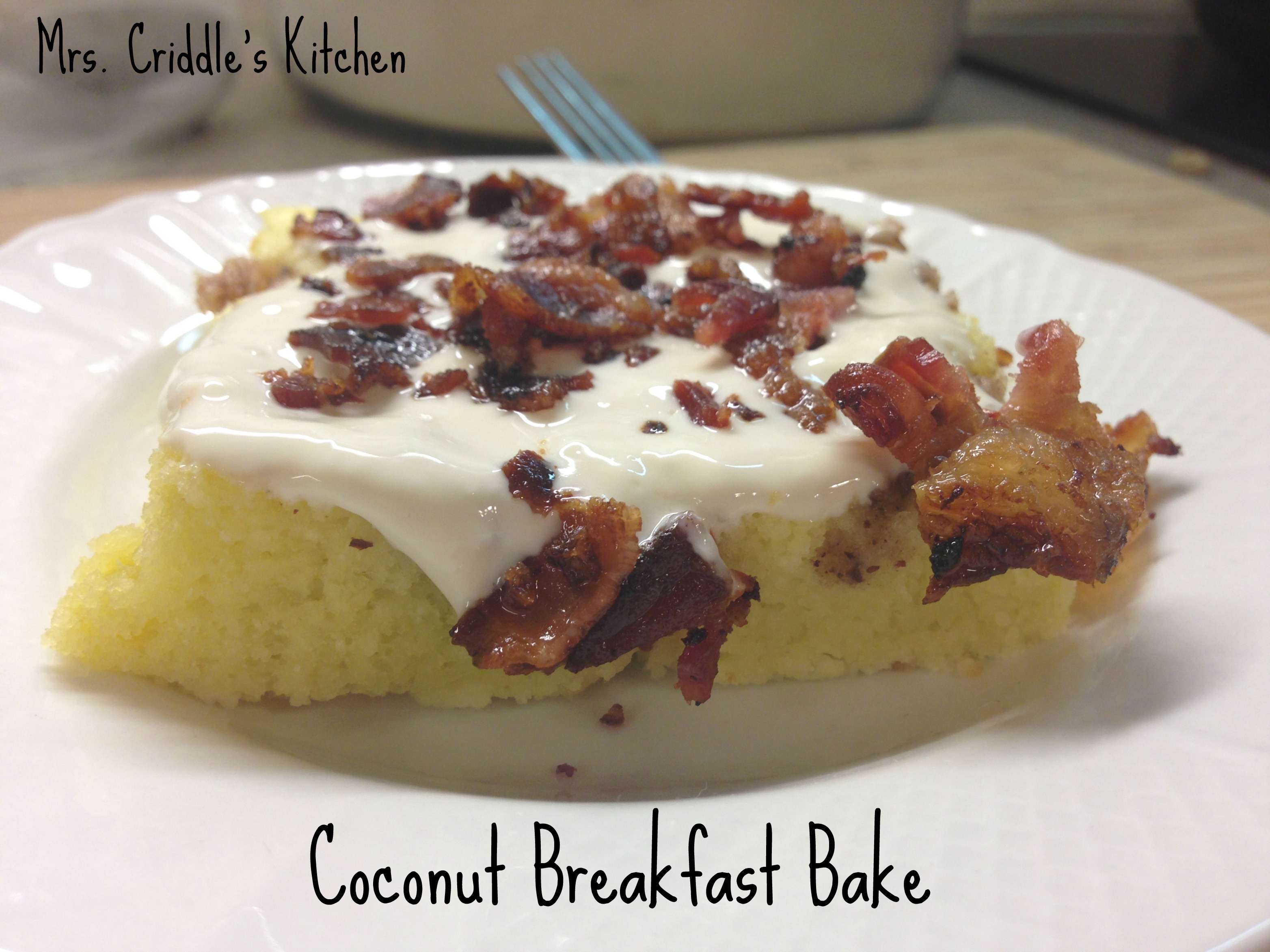 Coconut Breakfast Bake Mrs. Criddles Kitchen