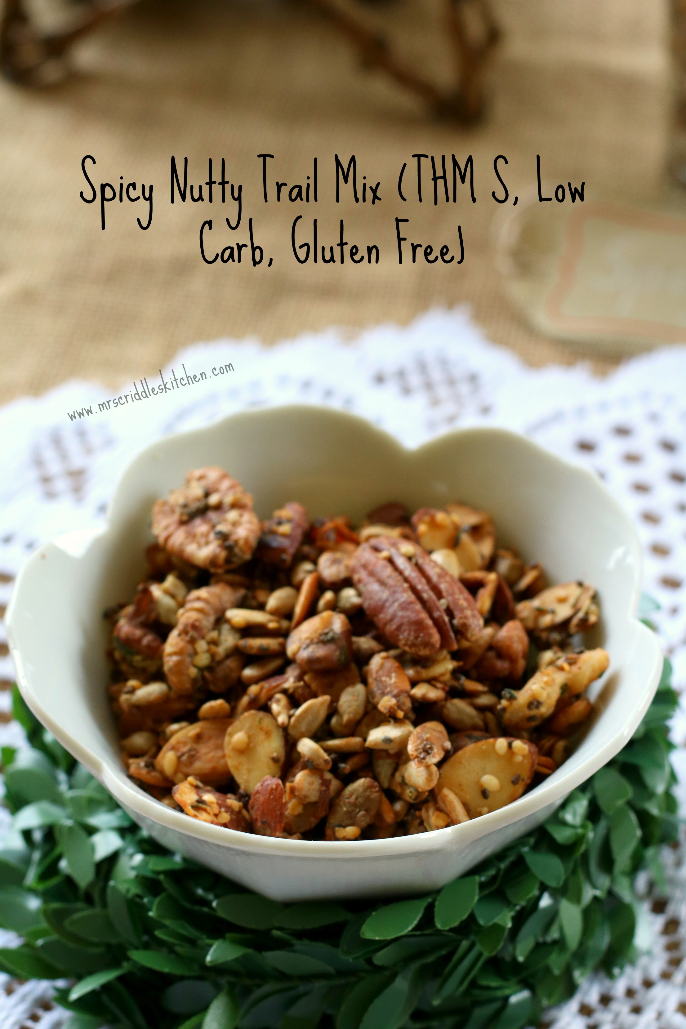 Spicy Nutty Trail Mix Mrs. Criddles Kitchen