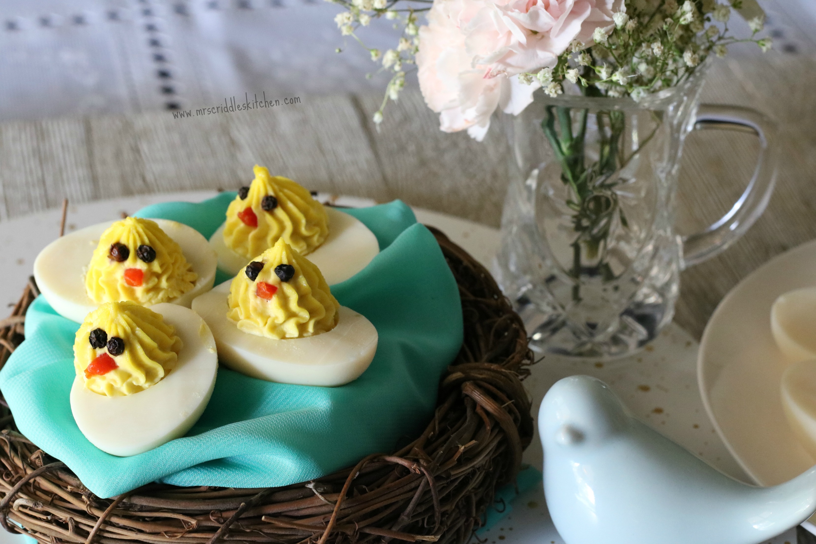 Deviled Chick Eggs Mrs. Criddles Kitchen