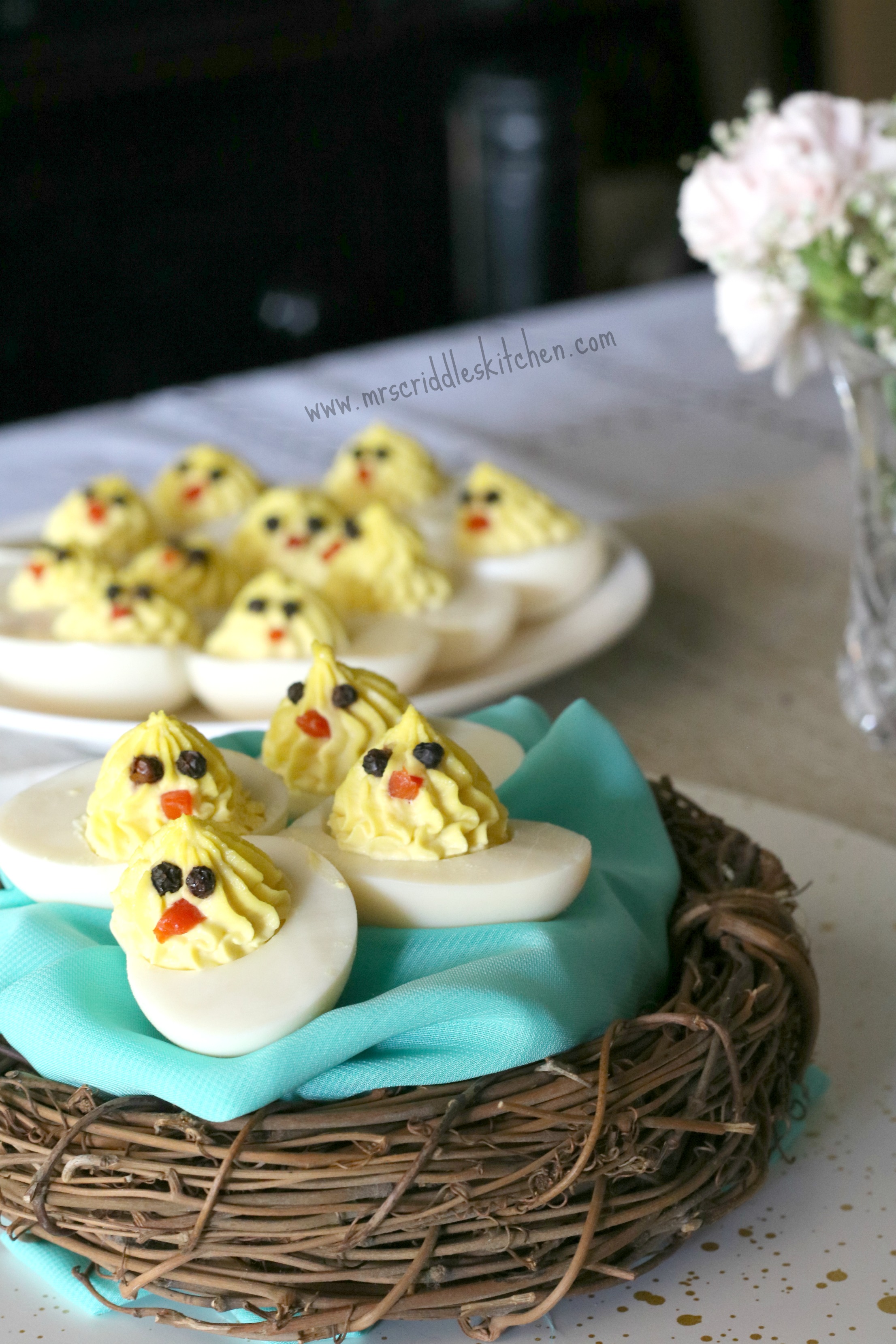 Deviled Chick Eggs Mrs. Criddles Kitchen