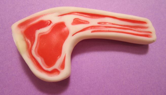 rubber chops Mrs Daffodil Digresses