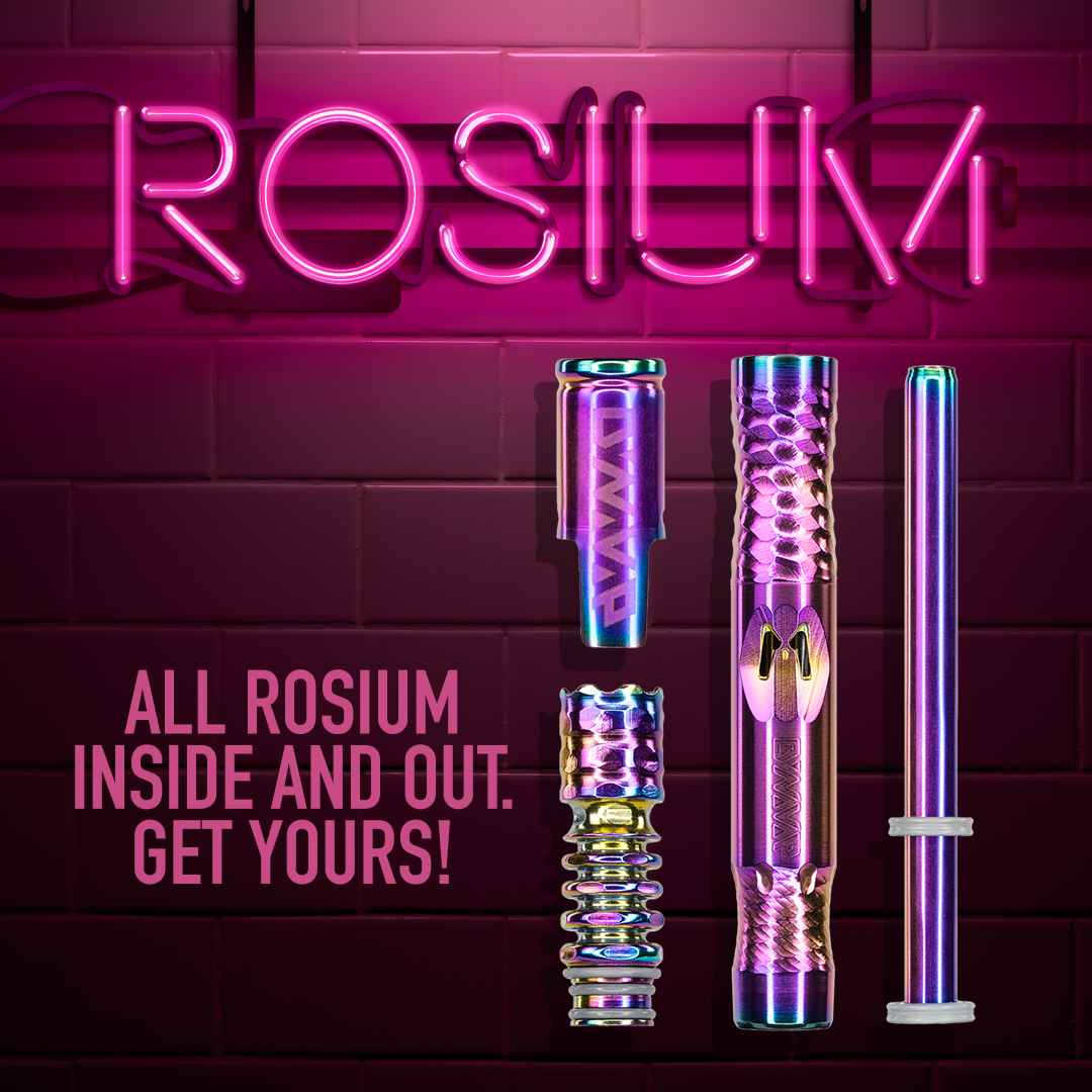 DynaVap VapCap M 2021 RosiuM (metallic pink) 92mm Vaporizer Mrs