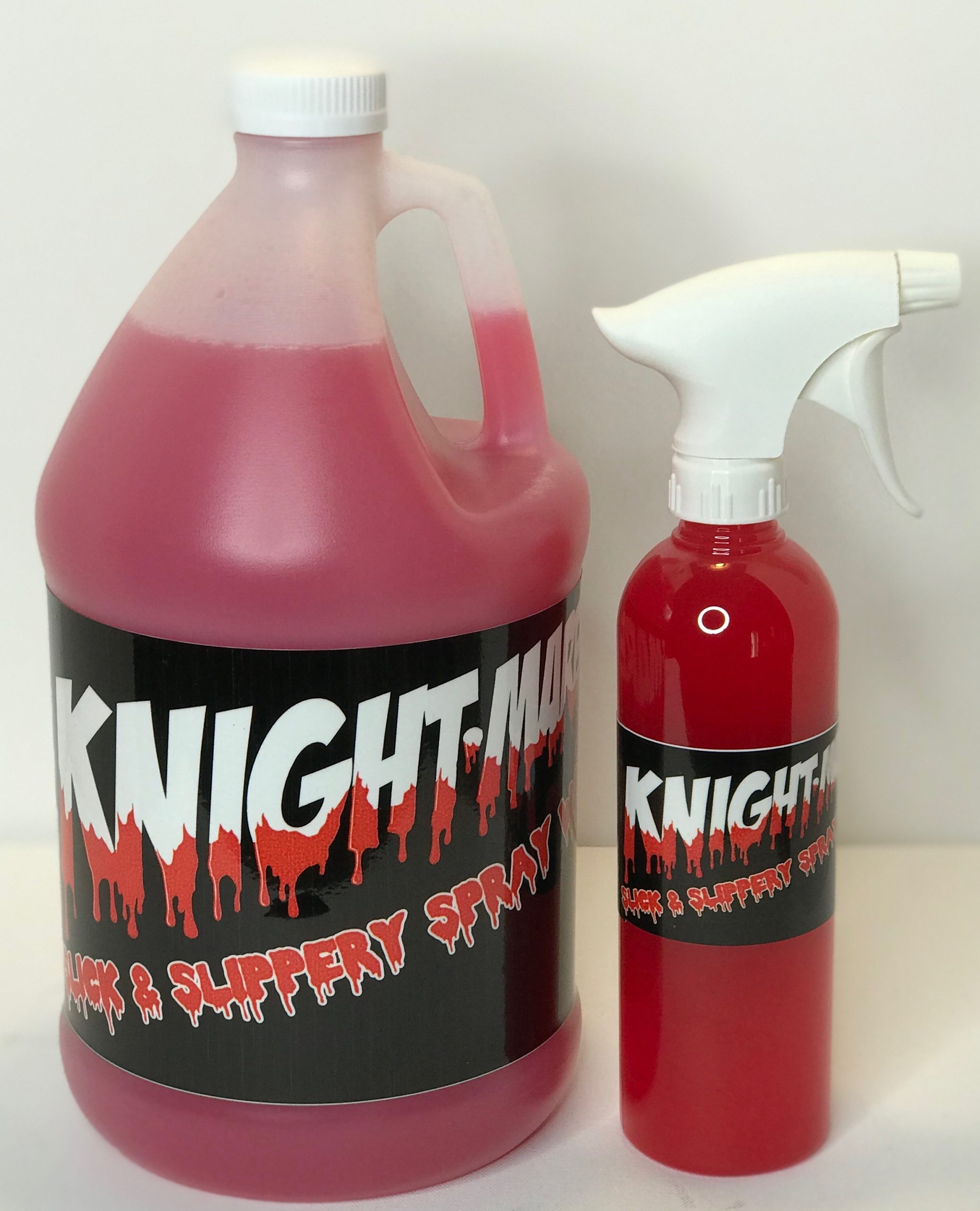 Knight Mare Slick & Slippery Spray Wax Mr. Shine Power Wash