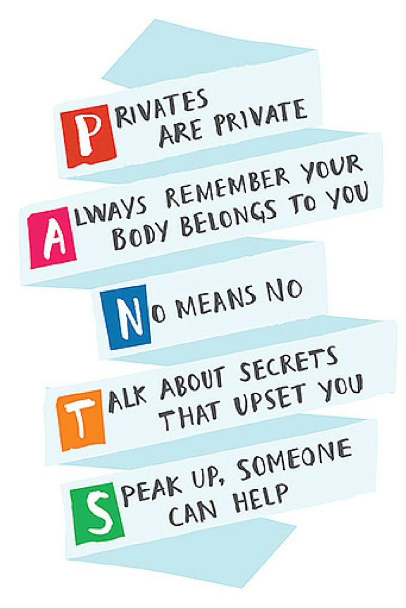 Talking PANTS_NSPCC's Underwear Rule_Mrs H's fav things