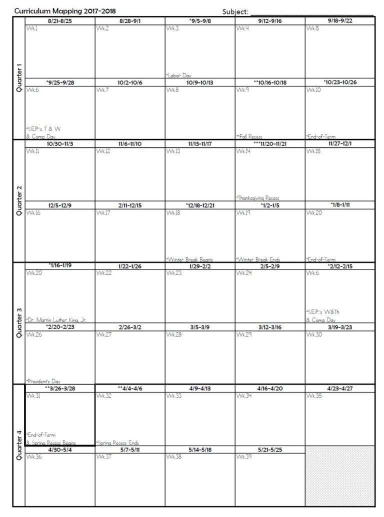 1st Grade ELA Class Pacing for Foundational Skills