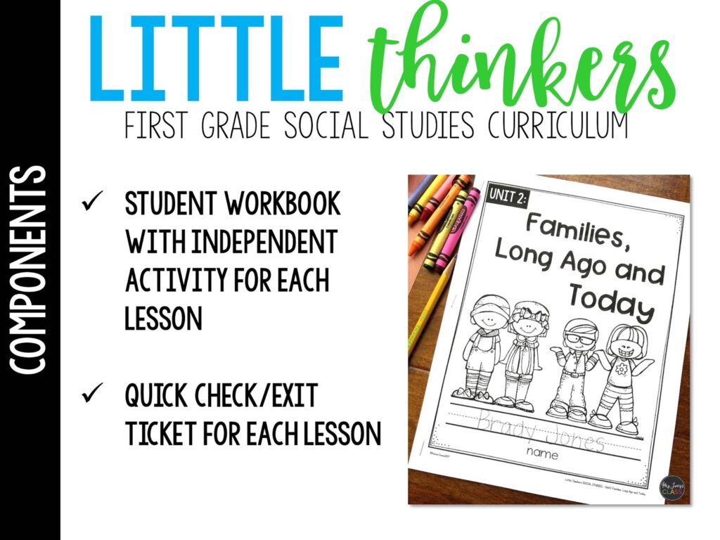 1st Grade Social Studies Curriculum Little Social Studies Thinkers