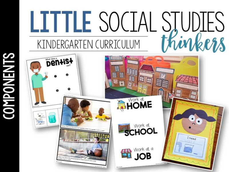 Little Kindergarten Social Studies Thinkers Curriculum Mrs Jones's Class