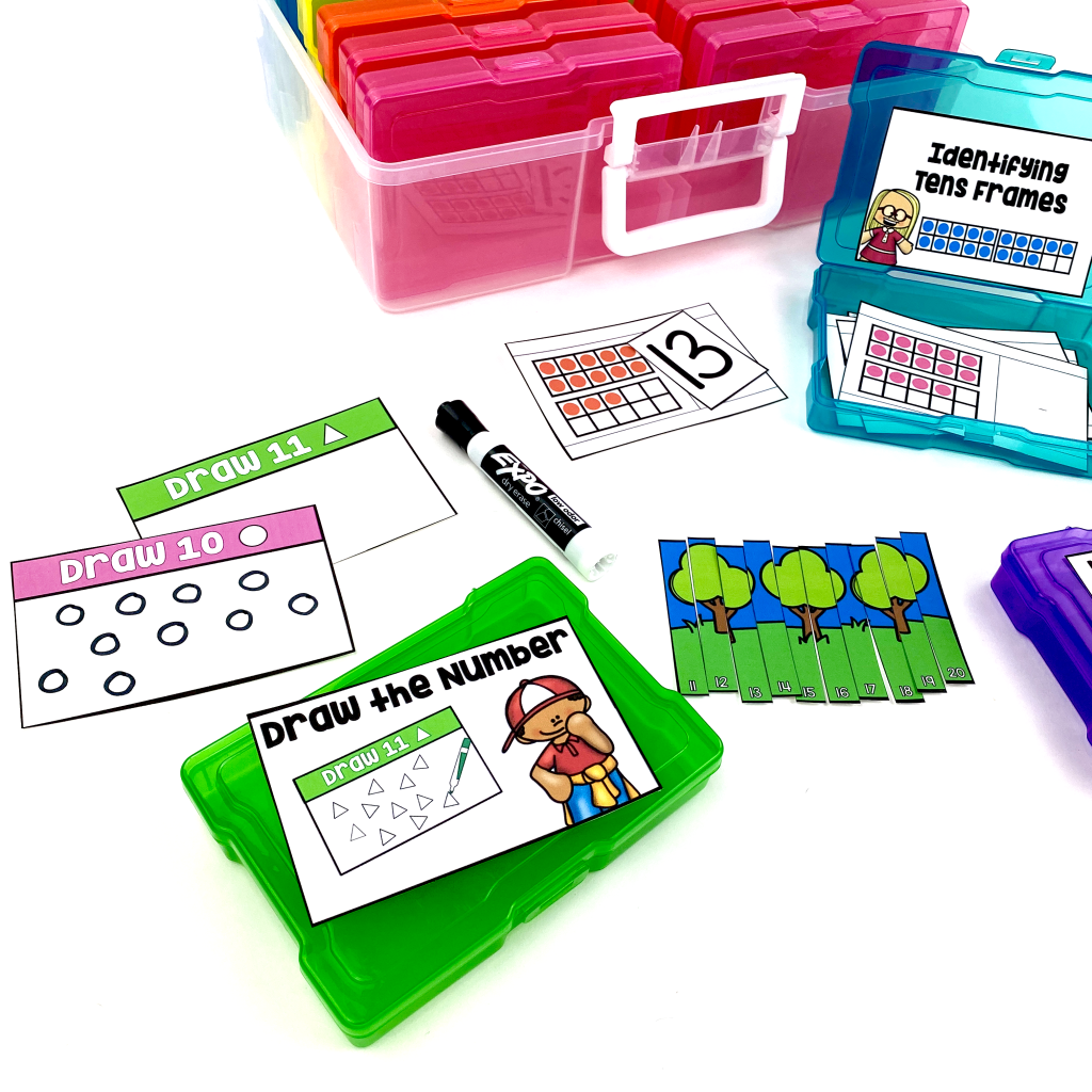 Using Task Boxes to Help Struggling Learners — Mrs. Moe's Modifications