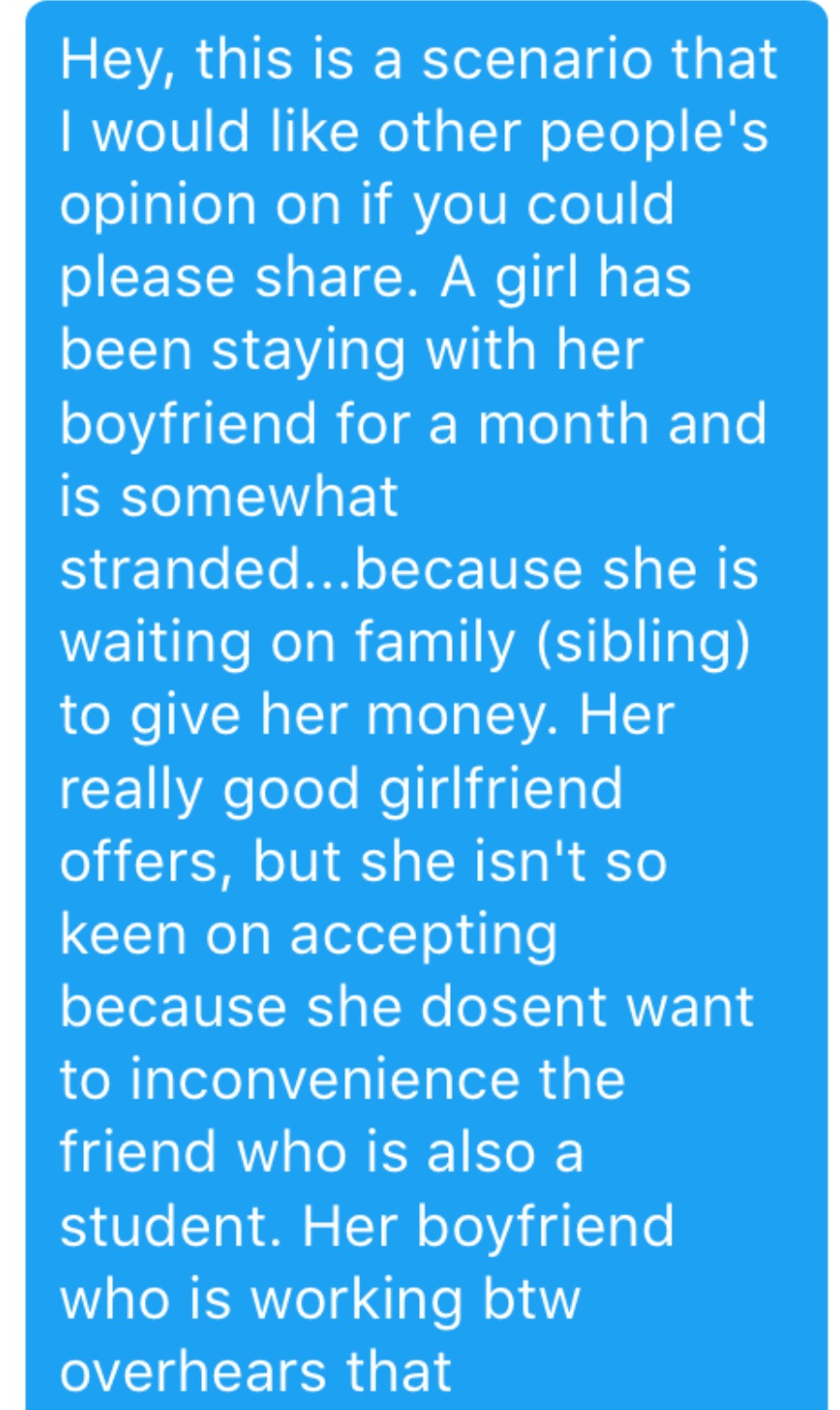 My Boyfriend Kicked Me Out MRS. OFOEGBU