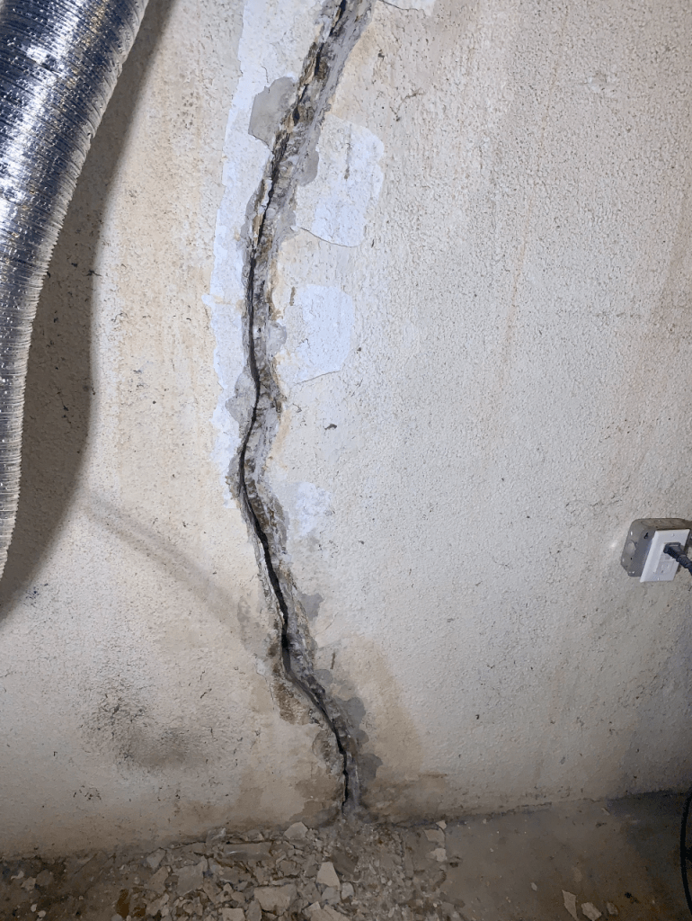 Concrete Basement Wall Crack Repair Cost Polyurethane Injection