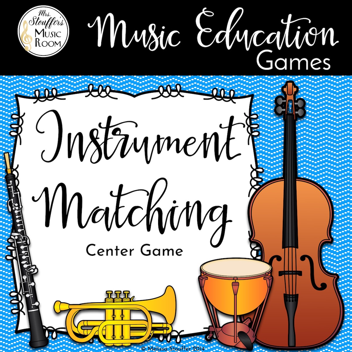 Instruments of the Orchestra Music Center Game Mrs. Stouffer's Music Room
