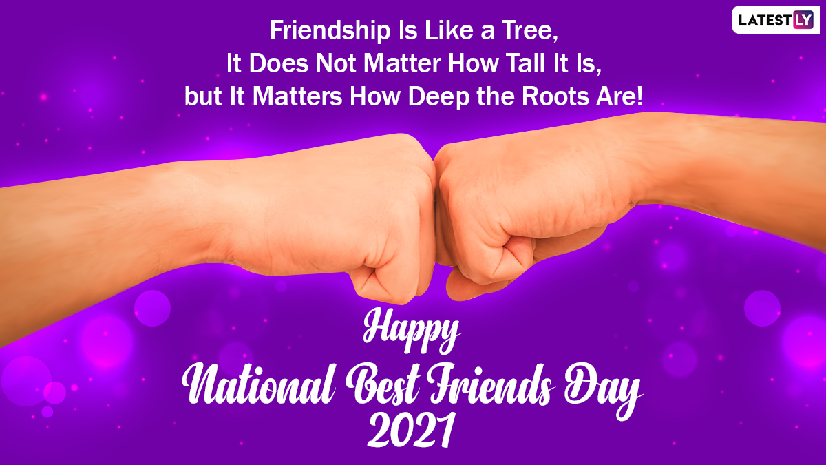 Friendship Day National National Best Friend Day 2021 History