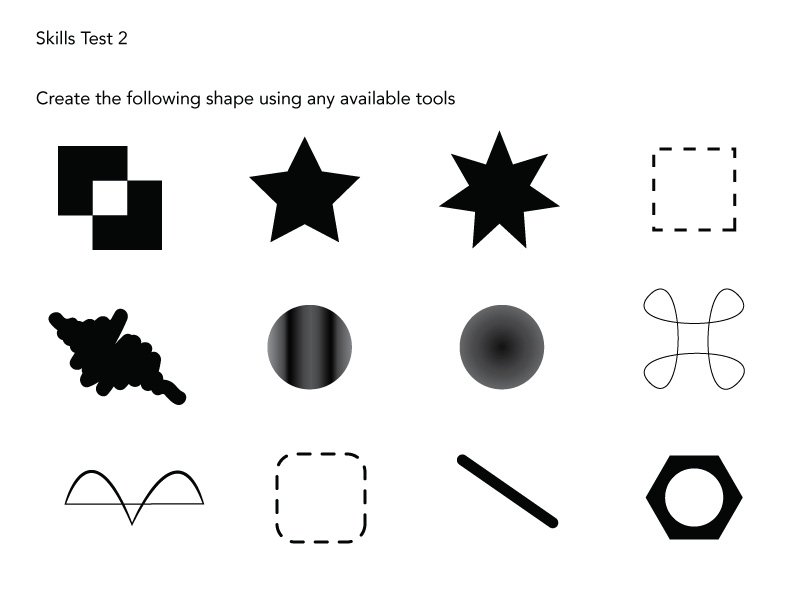 TGJ Illustrator Skills Make Up Test Mr. St.Romain