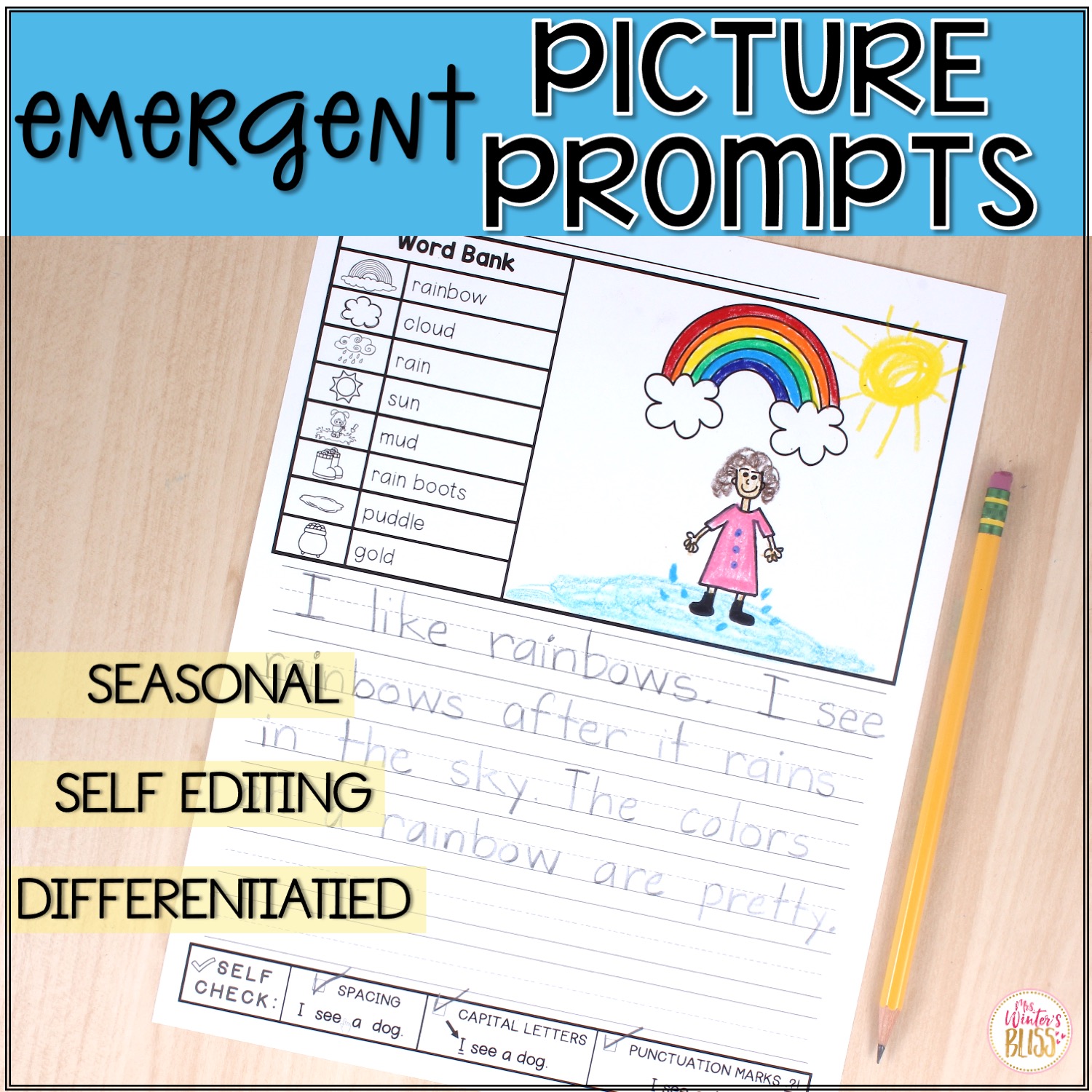 Writing Picture Prompts - Mrs. Winter's Bliss