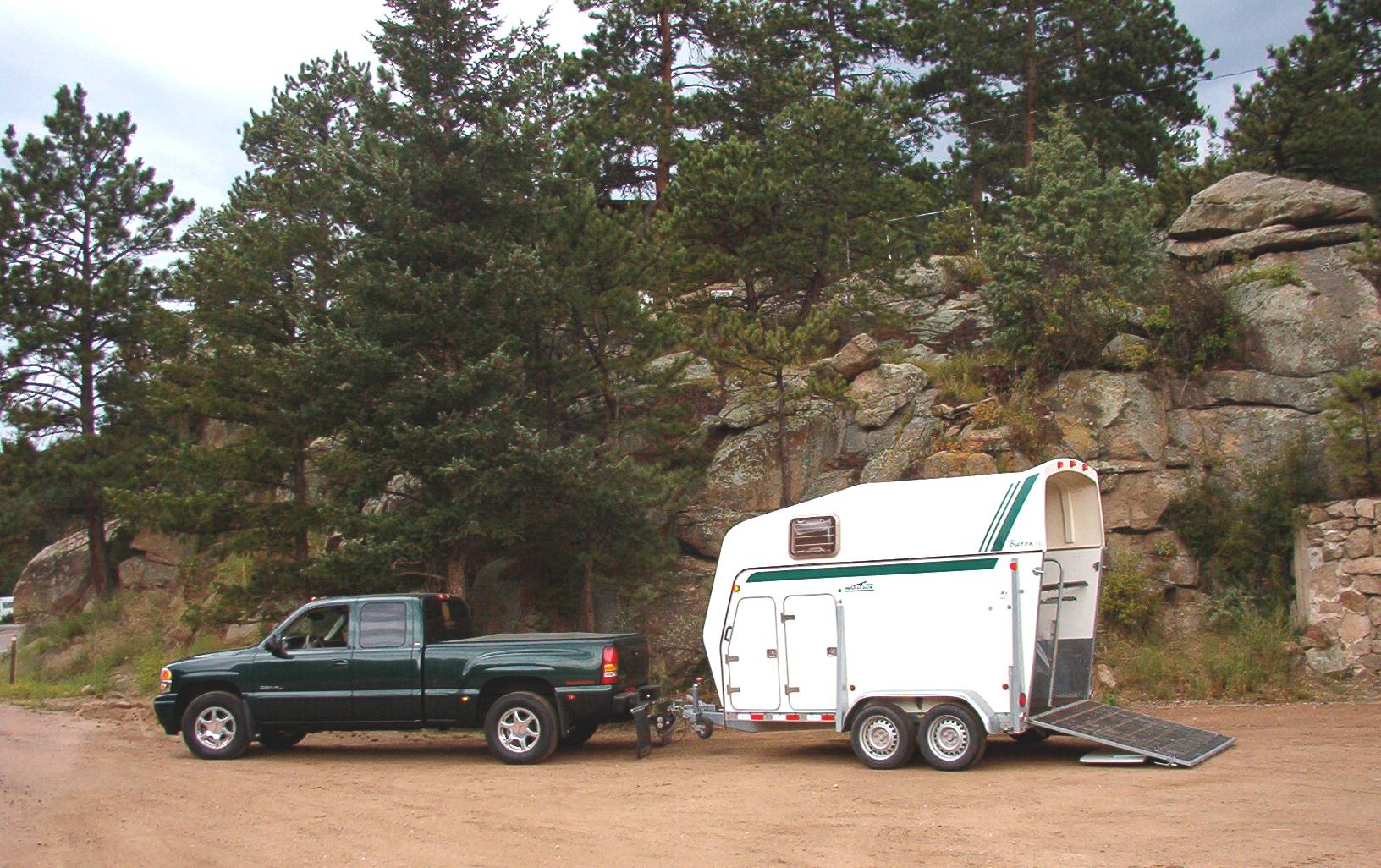 "Brenderup Horse Trailers, the best towing trailer I've found, easy to