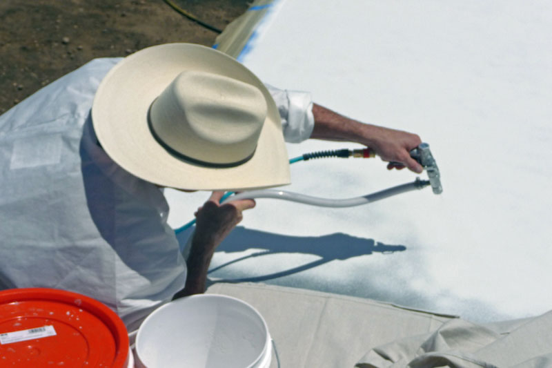 ceramic cool horse trailer roof to