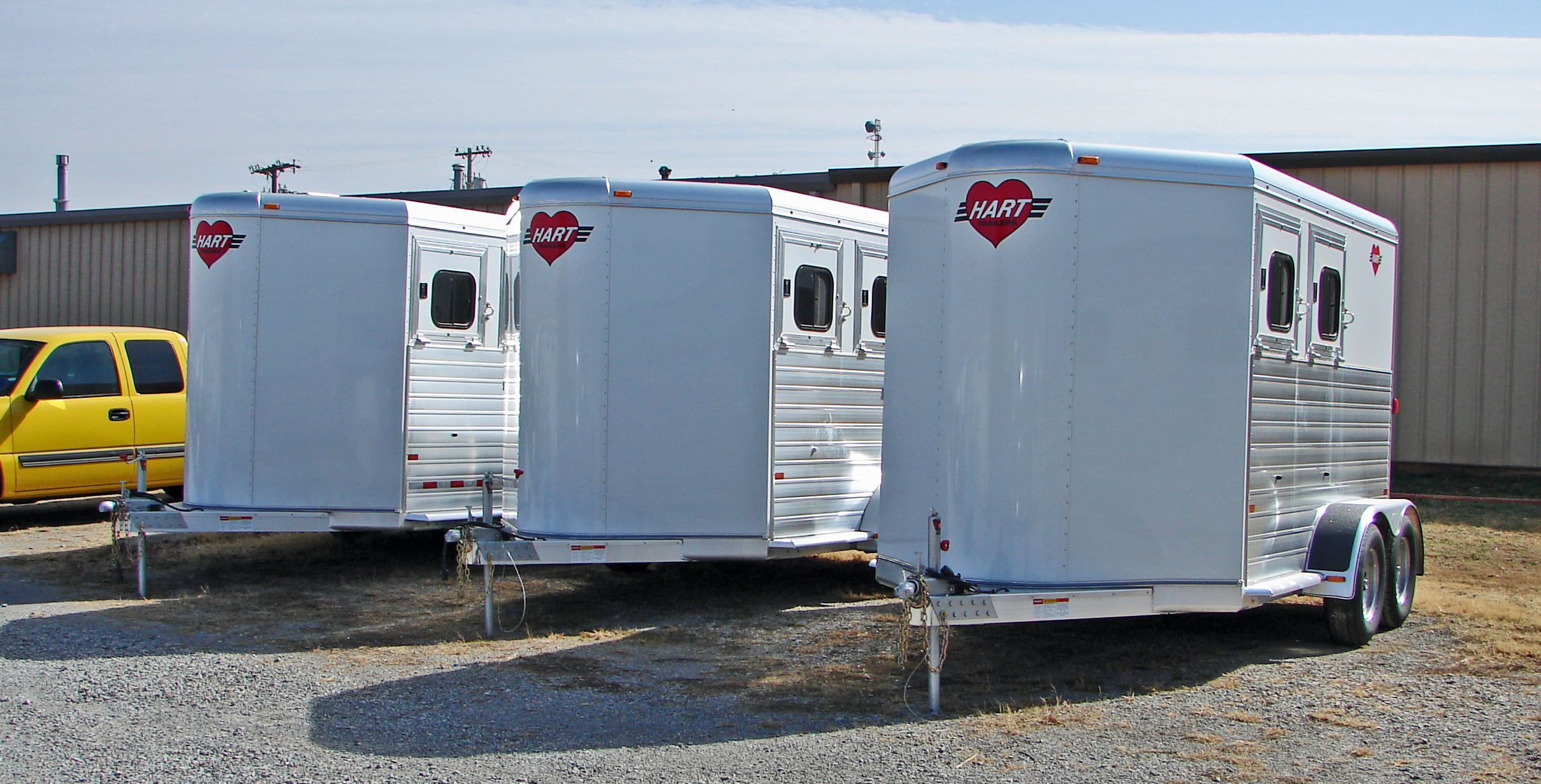 Hart Aluminum Horse Trailers and review of the factory MrTrailer