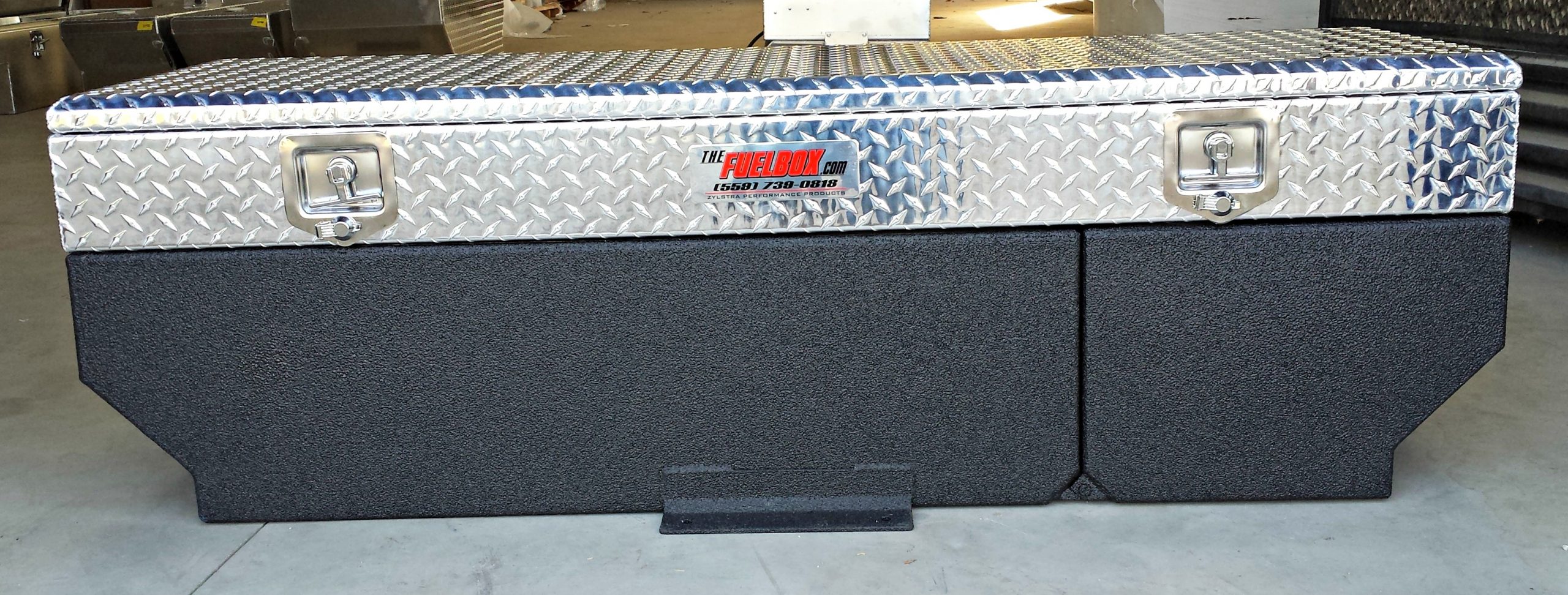 The Fuel Box combination fuel tank and heavy duty tool box