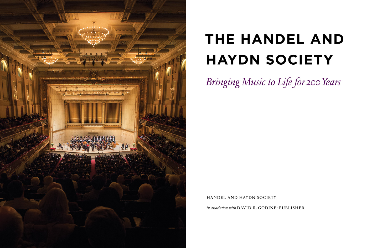 The Handel and Haydn Society M. Russem Book Design