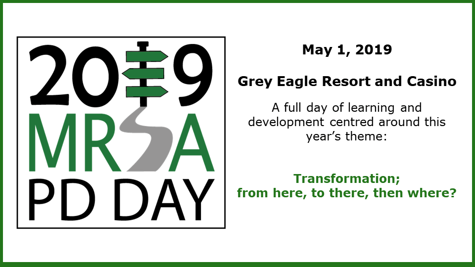 2019 PD Day Registration Now Open! Mount Royal Staff Association