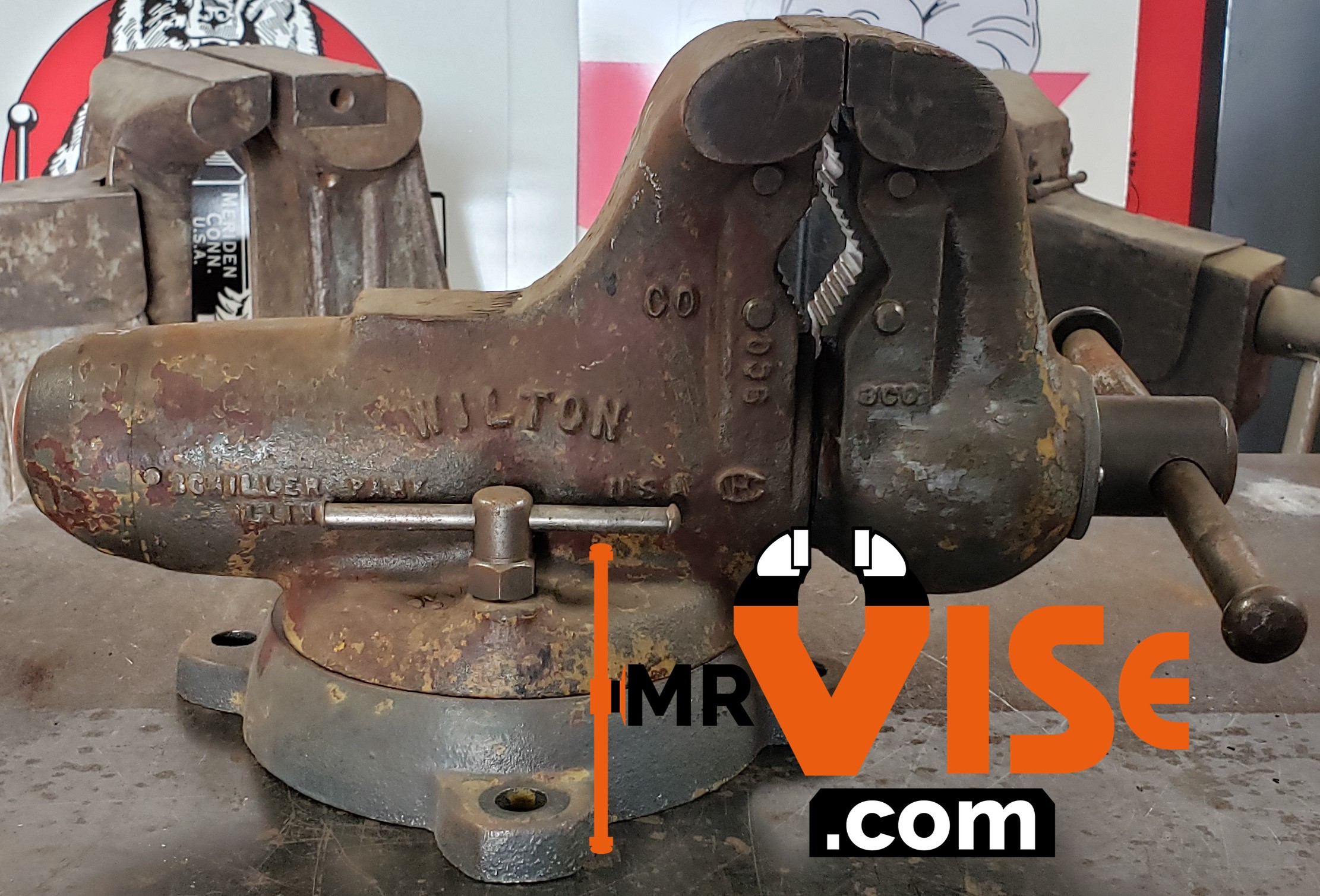 Wilton Bullet 3.5″ Combination Vise Mr Vise