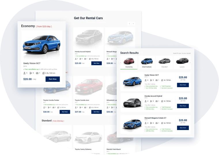 RentGo! Car Rental site Mr 