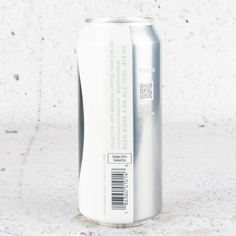 Collective Arts Audio Visual Rice Lager