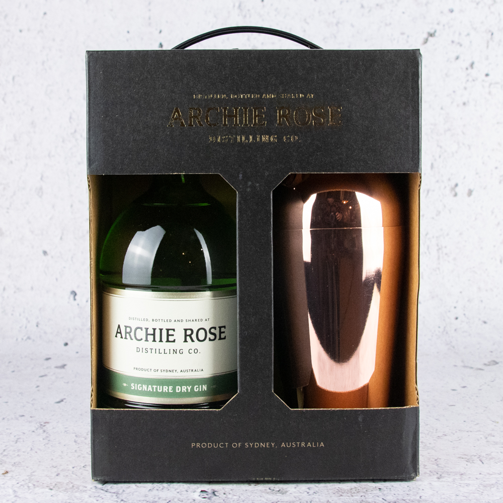 Archie Rose Signature Dry Gin x Cocktail Shaker Set