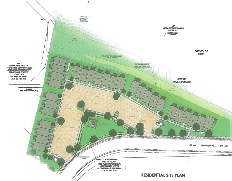 New Condos Proposed for Williamsburg VA Mr Williamsburg