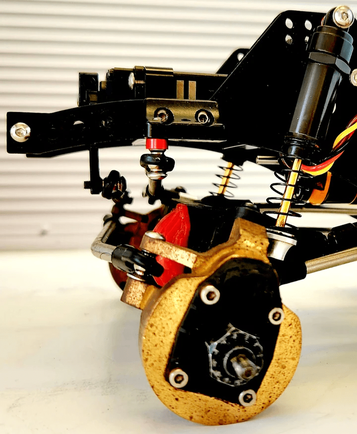 GSPEED GLDV2 LayDown CMS Servo Mount Mr. Wizard RC Parts