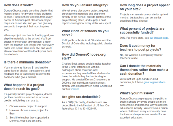 Make the Perfect FAQ Page for Nonprofit Websites Blog MRW Web Design