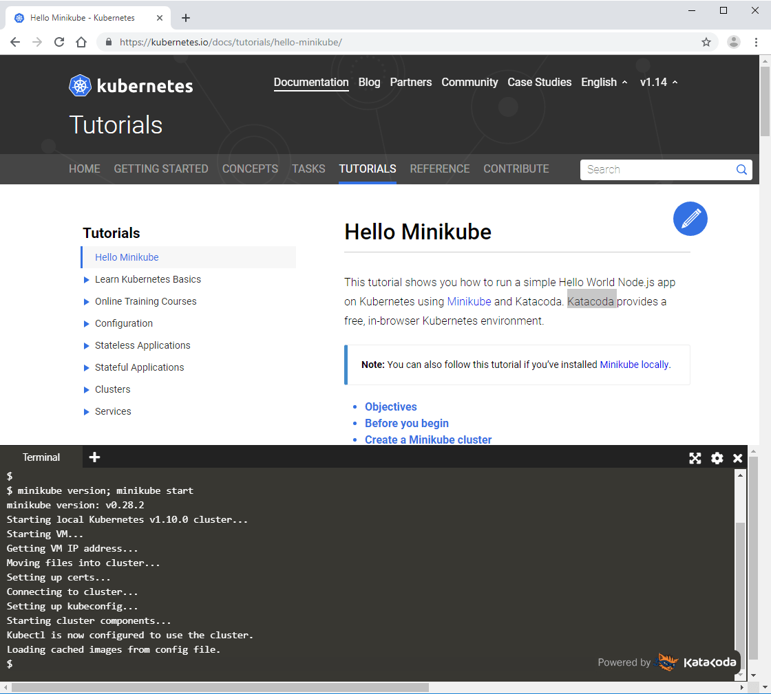 学习使用Minikube Mryqu's Notes