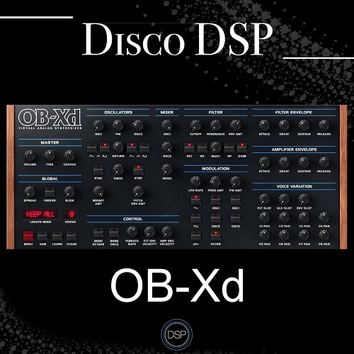 OBXd Disco DSP