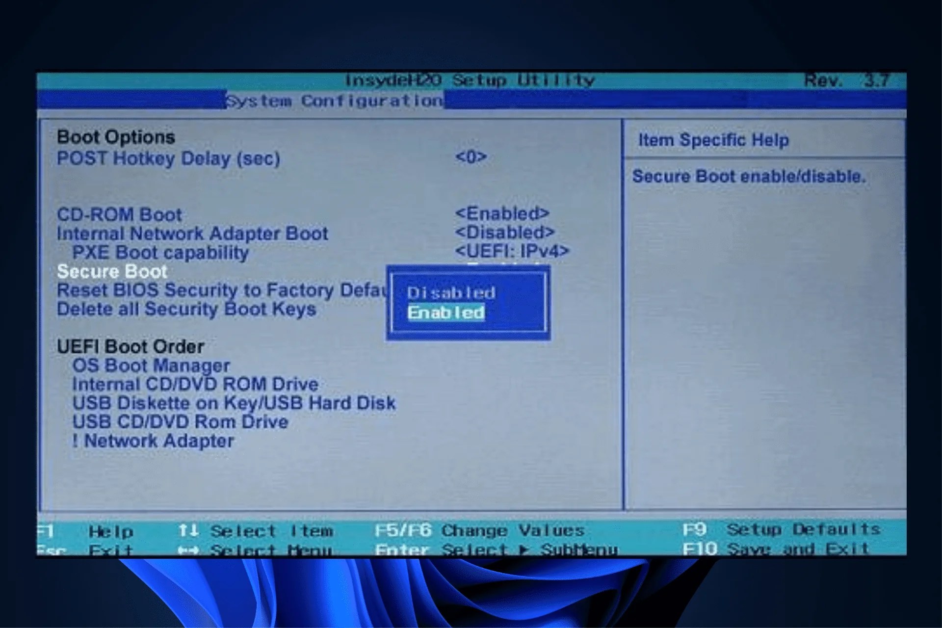 How To Enable Secure Boot Windows 11 Without Bios
