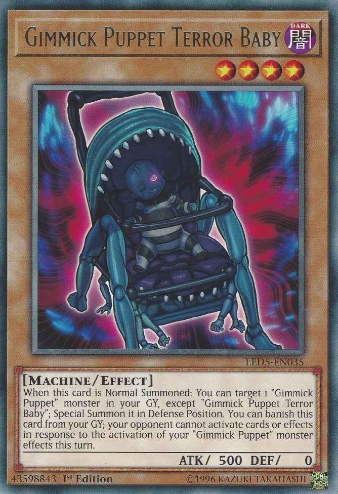 Gimmick Puppet Terror Baby Yugipedia YuGiOh! wiki