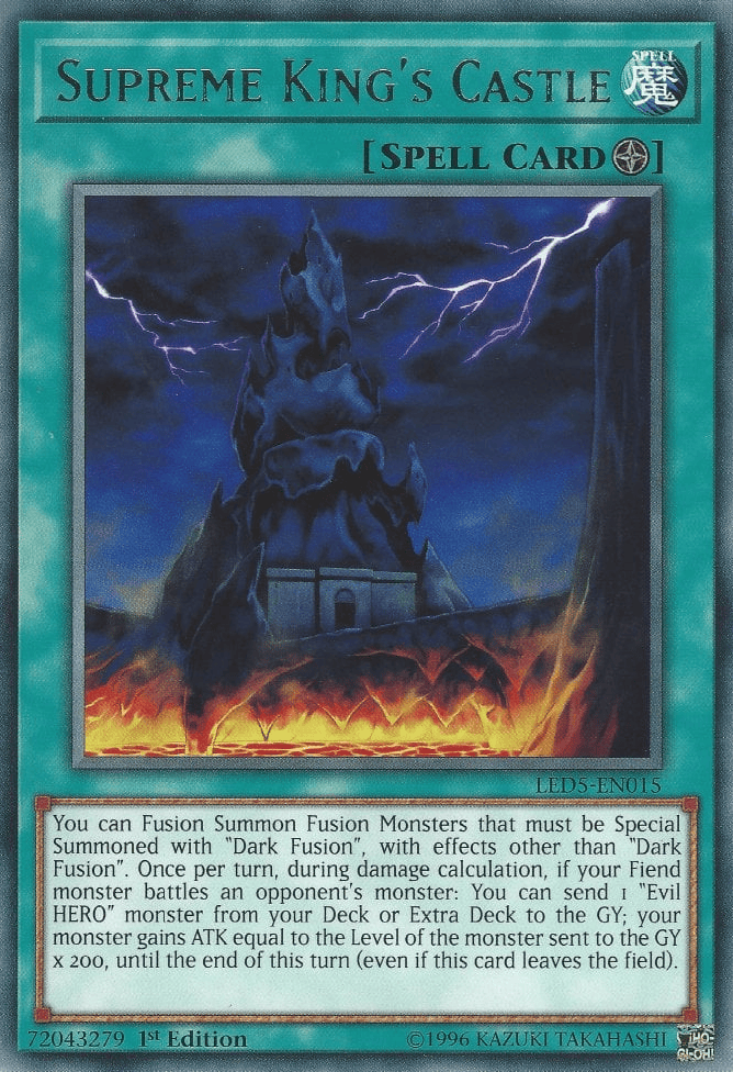 Supreme King's Castle Yugipedia YuGiOh! wiki