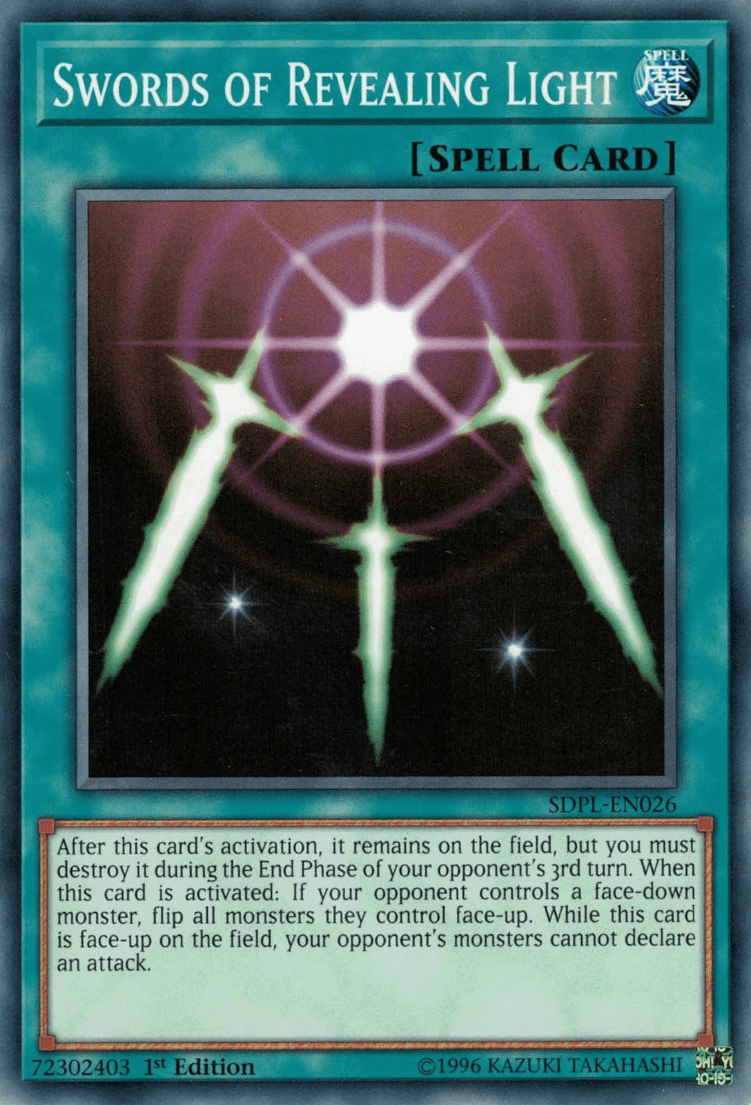 Swords of Revealing Light Yugipedia YuGiOh! wiki