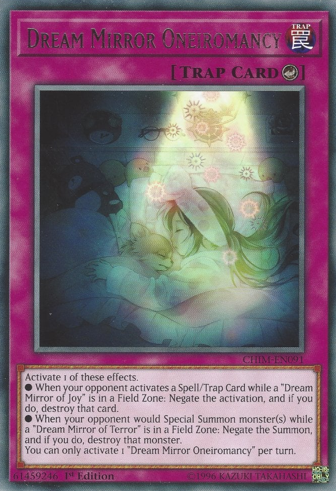 Dream Mirror Oneiromancy Yugipedia YuGiOh! wiki
