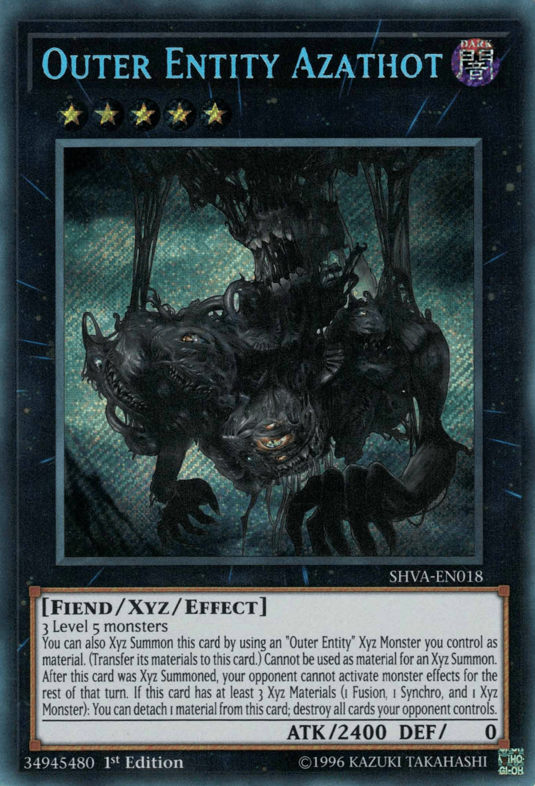 Outer Entity Azathot Yugipedia YuGiOh! wiki