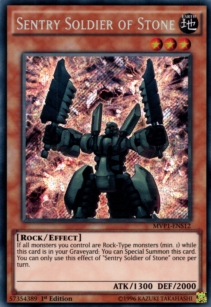 Sentry Soldier of Stone Yugipedia YuGiOh! wiki