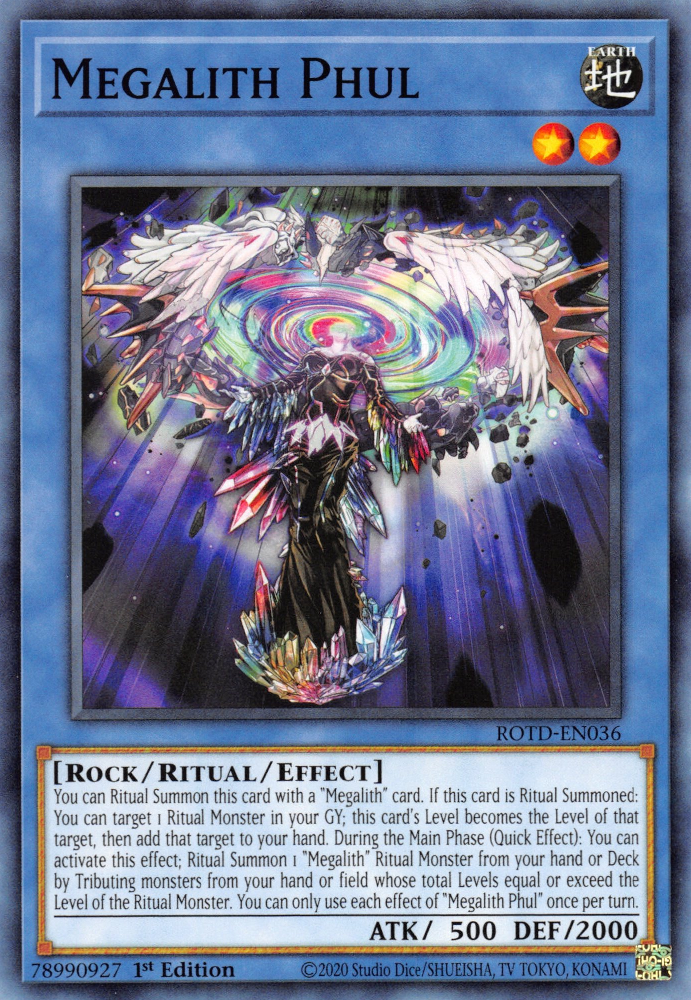 Megalith Phul Yugipedia YuGiOh! wiki