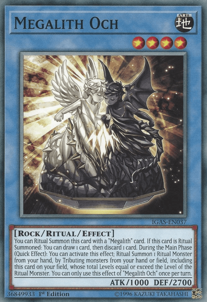 Megalith Och Yugipedia YuGiOh! wiki