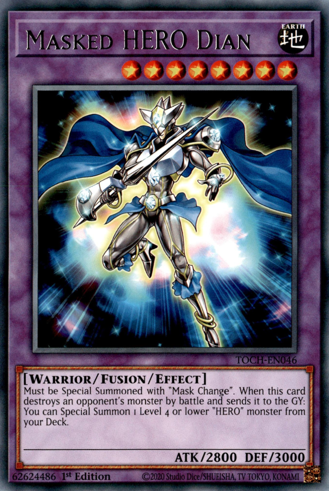 Masked HERO Dian Yugipedia YuGiOh! wiki