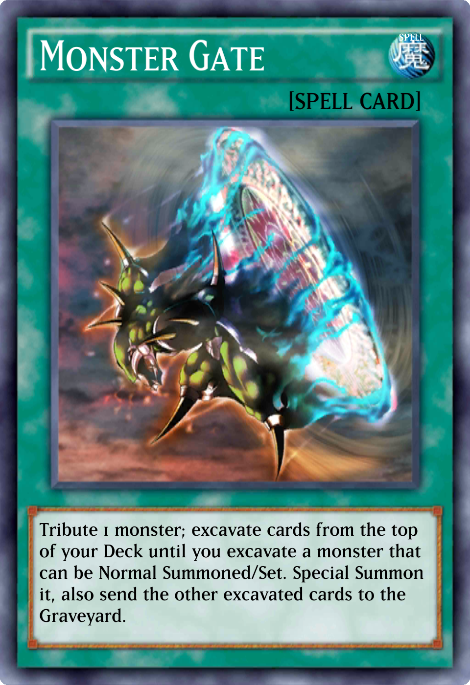 Monster Gate (Duel Links) Yugipedia YuGiOh! wiki