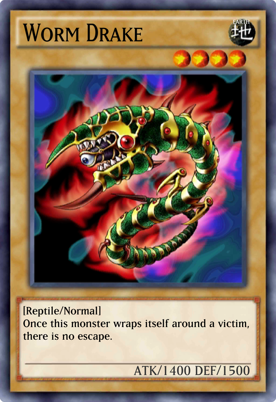 Worm Drake (Duel Links) Yugipedia YuGiOh! wiki